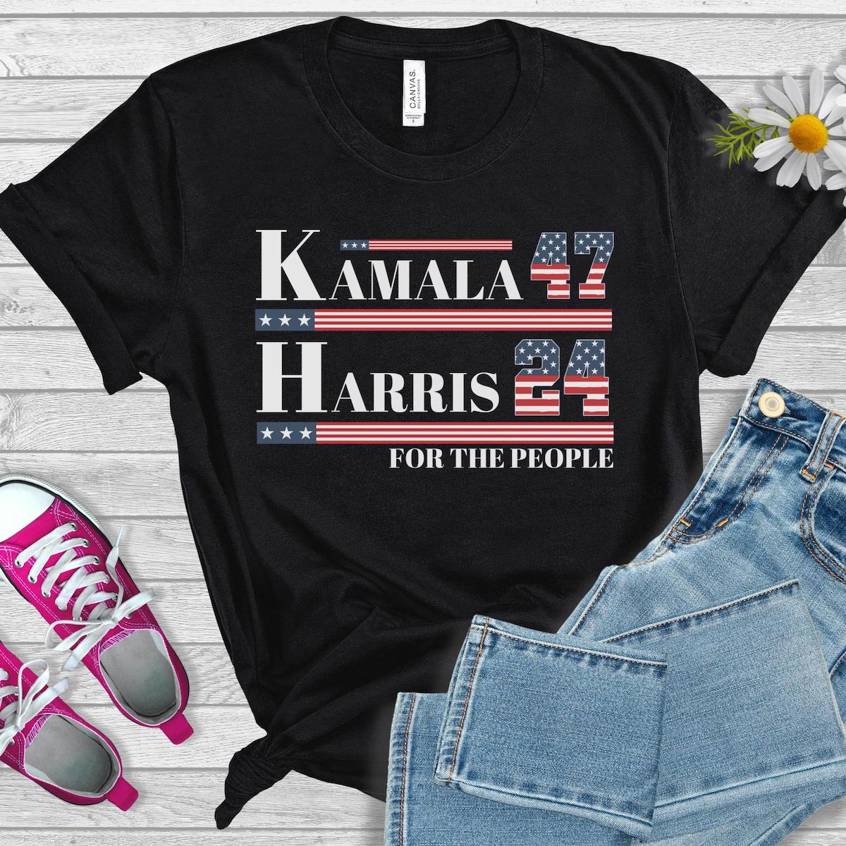 Kamala Harris 24 For The People President 2024 Shirt 5