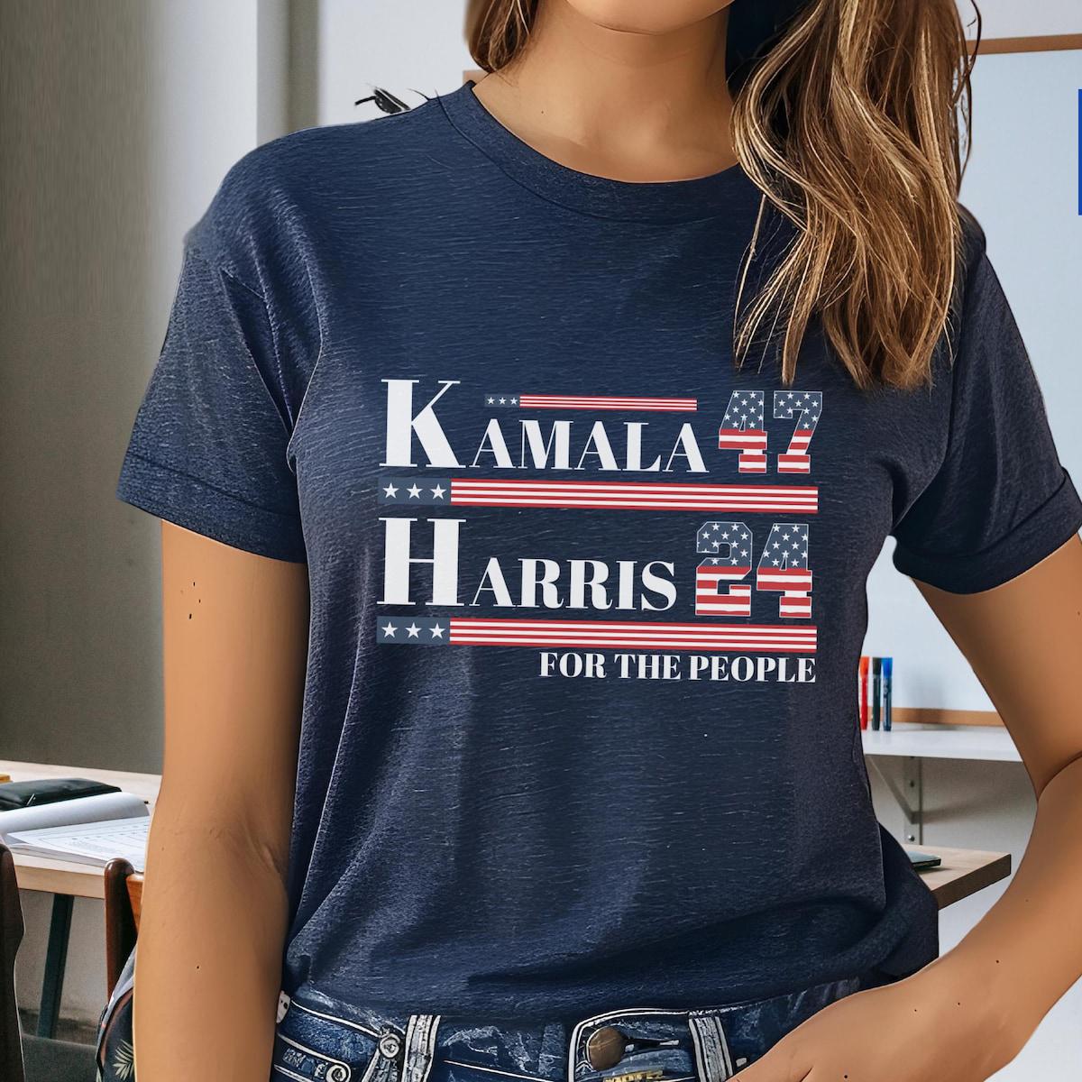 Kamala Harris 24 For The People President 2024 Shirt 8