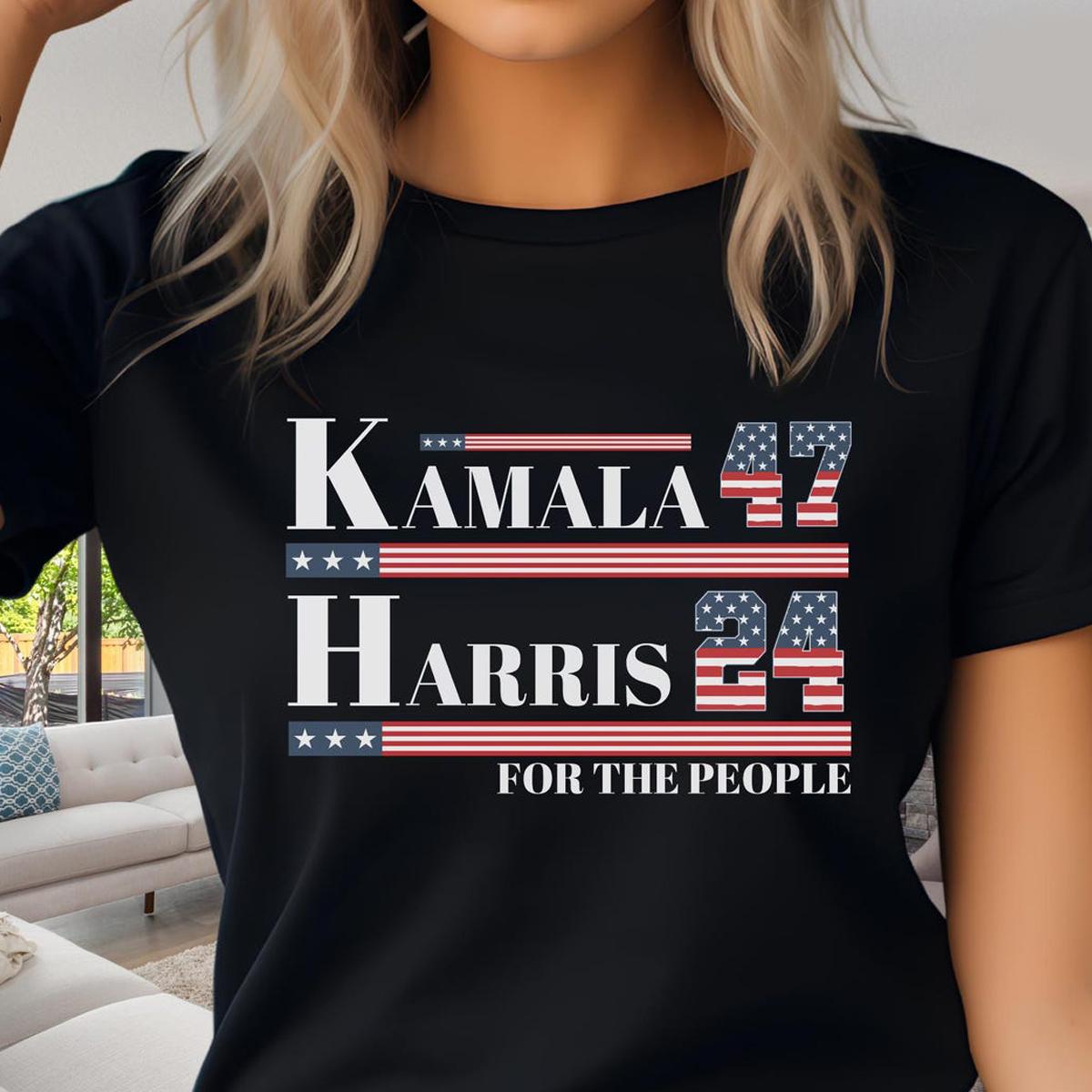 Kamala Harris 24 For The People President Shirt 6