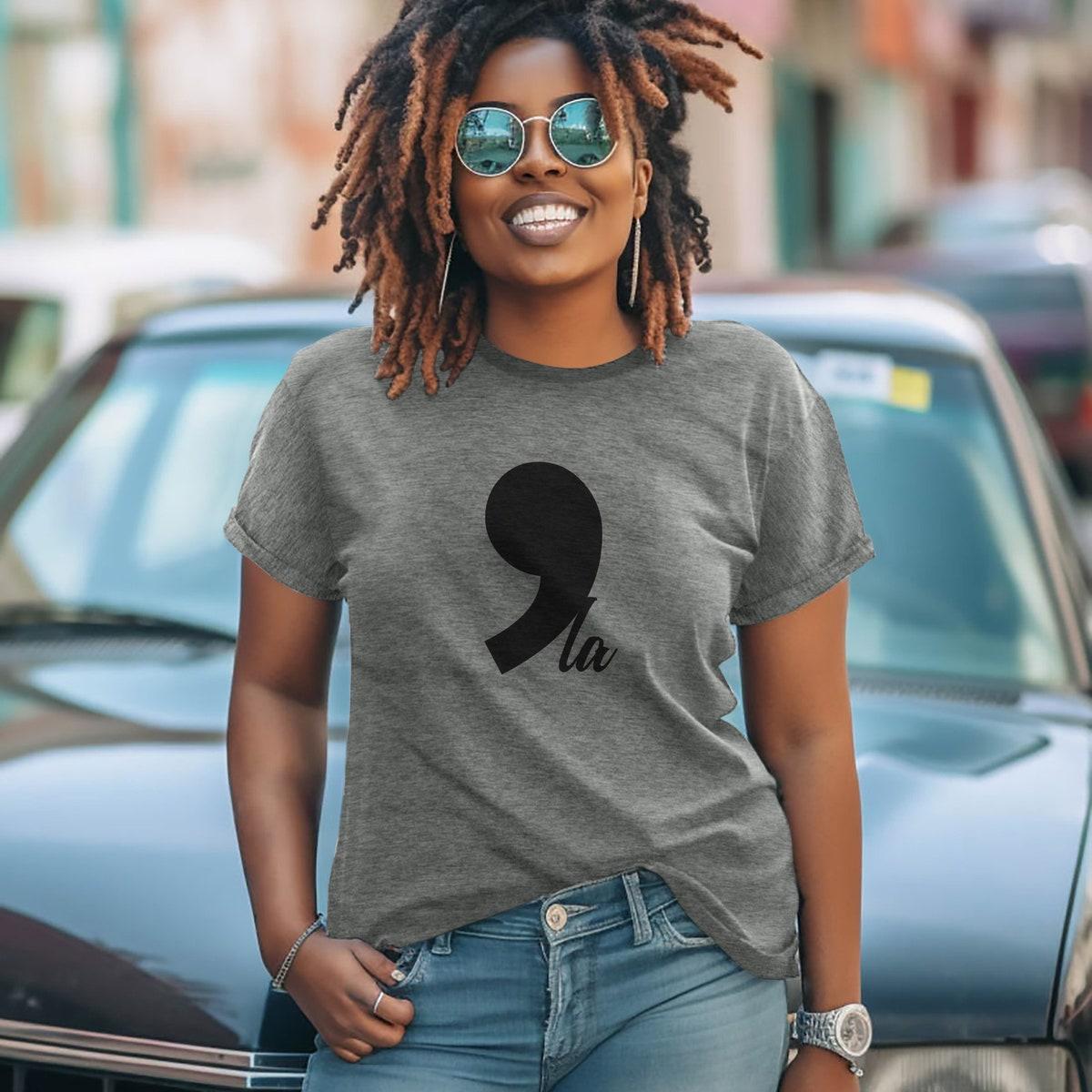 Kamala Harris Comma La Shirt 1