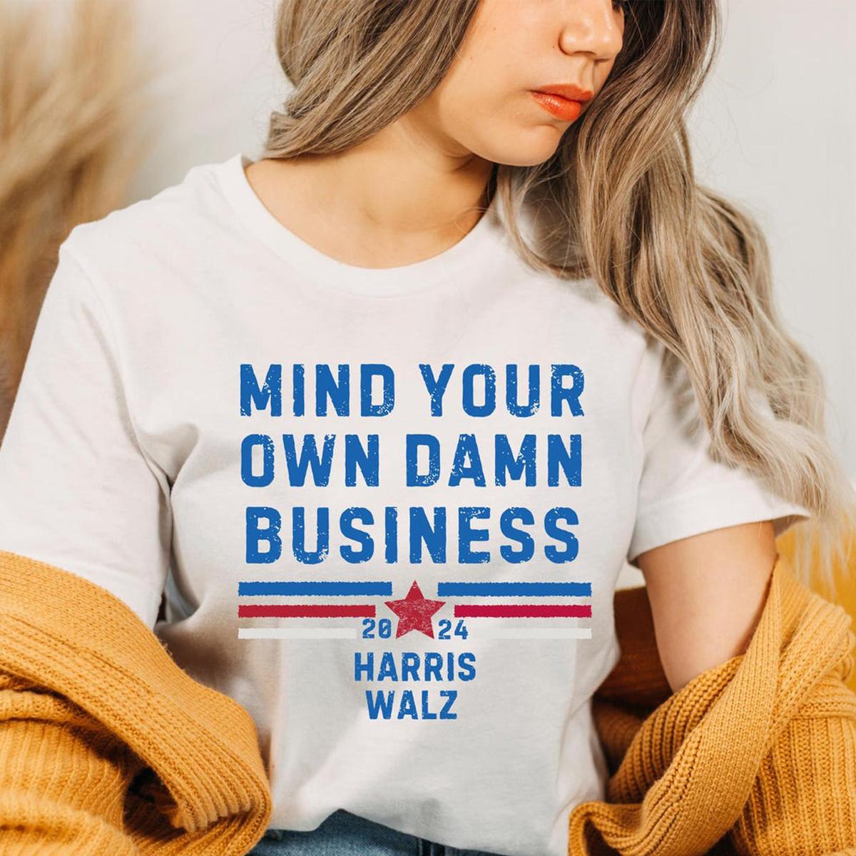 Kamala Harris Tim Walz President Vp 2024 Us Election Shirt 4