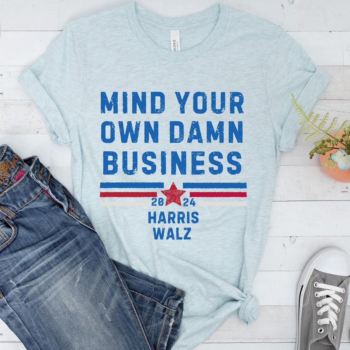 Kamala Harris Tim Walz President Vp 2024 Us Election Shirt 6