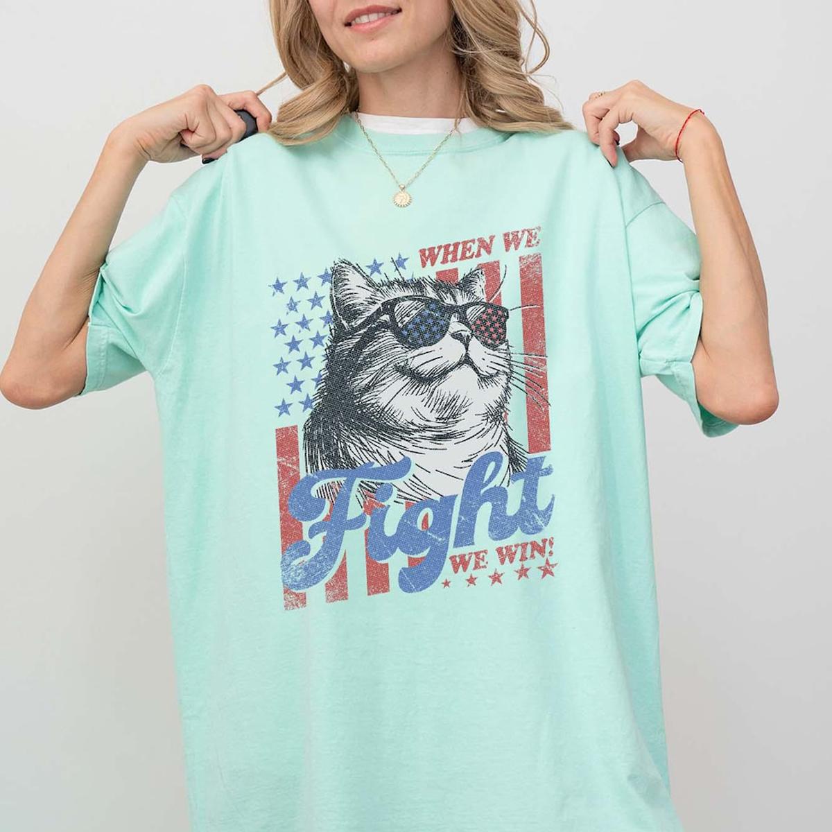 Kamala Harris When We Fight We Win Harris Walz Shirt 4