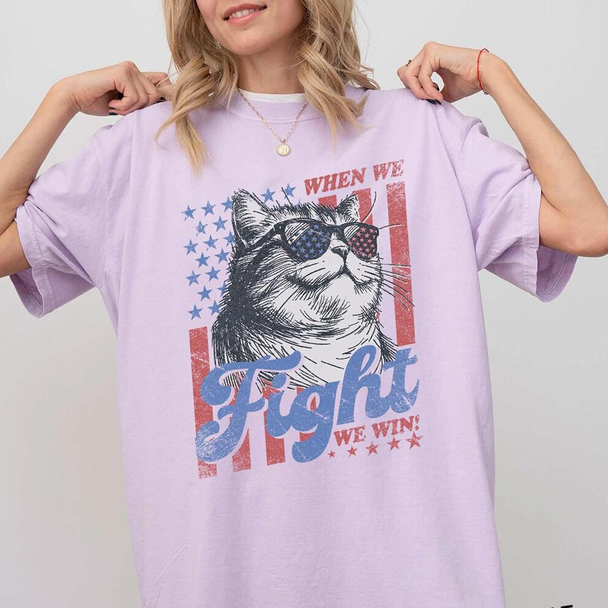 Kamala Harris When We Fight We Win Harris Walz Shirt 7