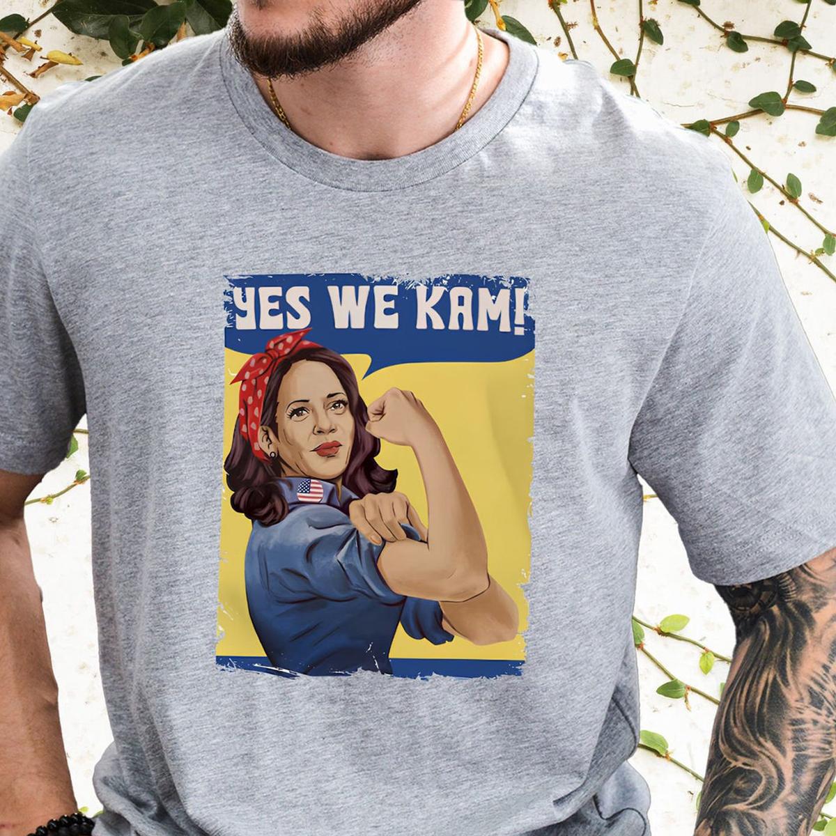 Kamala Harris Yes We Kam President 2024 Shirt 4