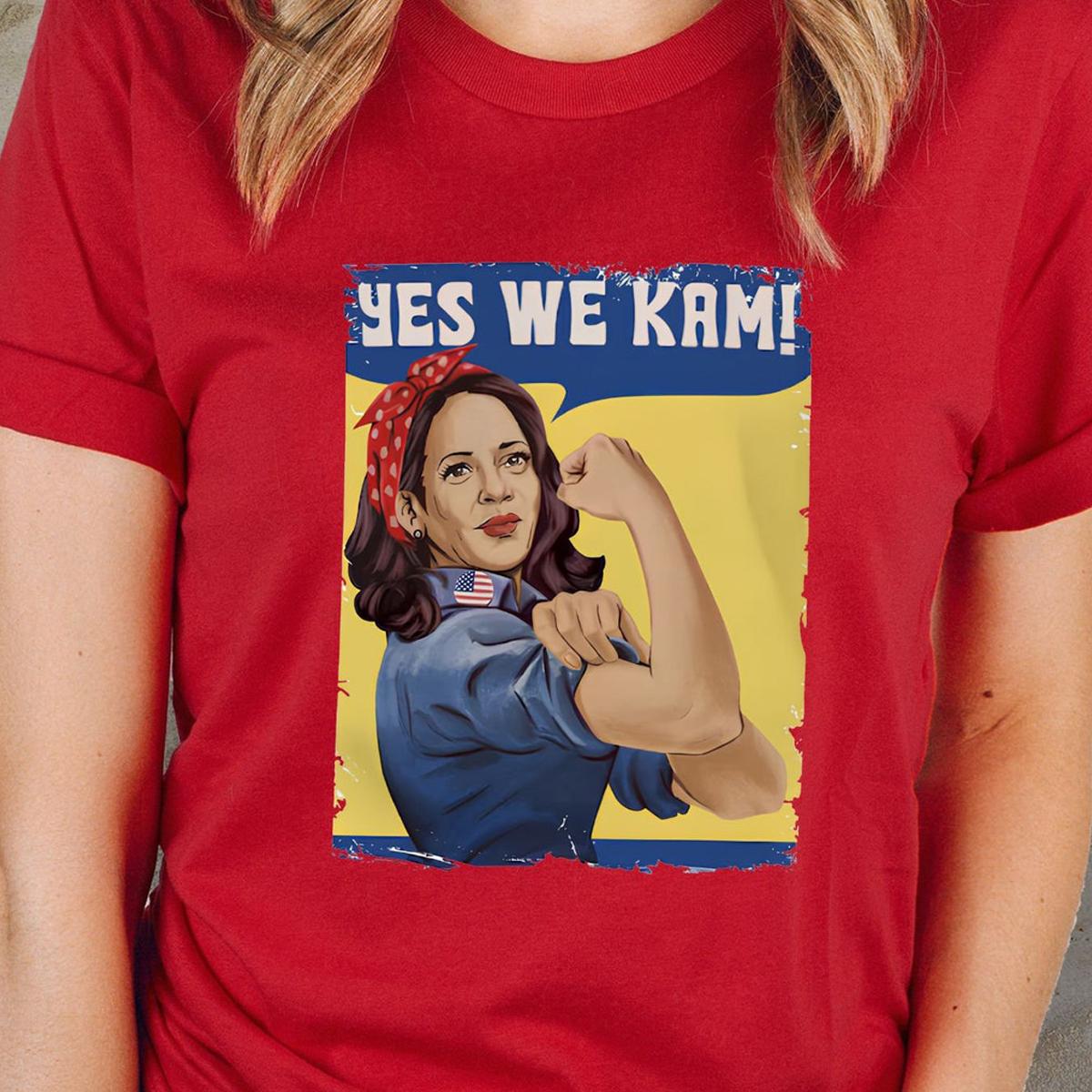 Kamala Harris Yes We Kam President 2024 Shirt 5