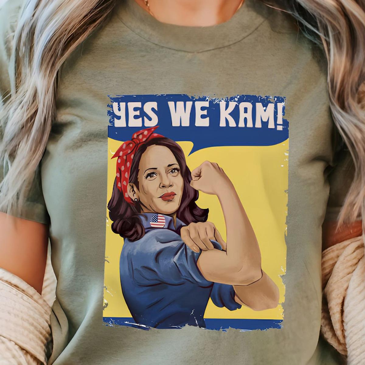 Kamala Harris Yes We Kam President 2024 Shirt 8