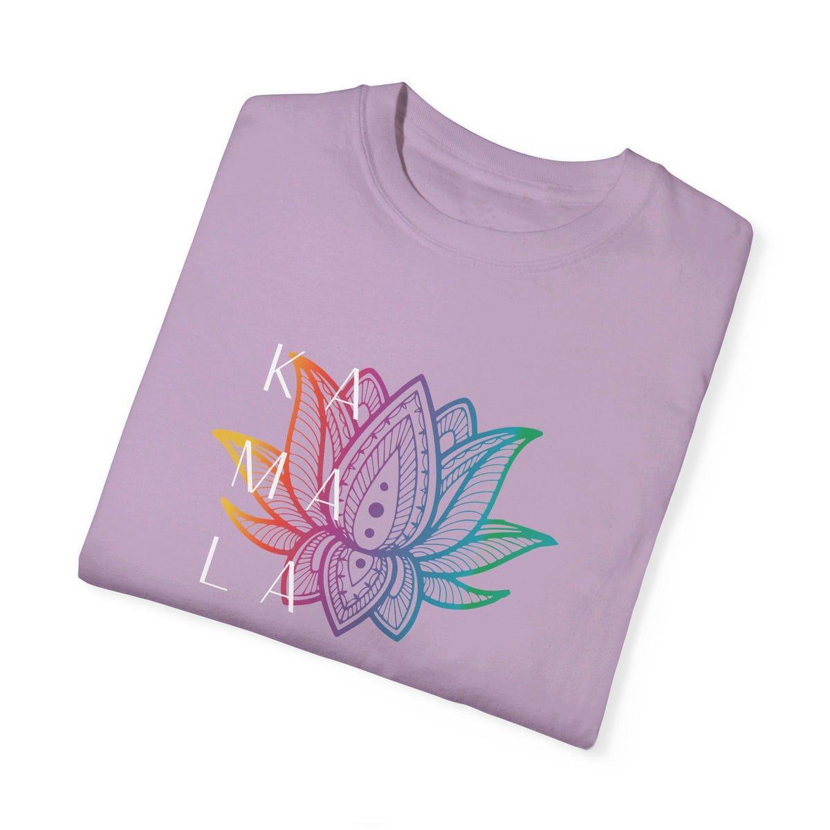 Kamala Lotus Rainbow Floral 2024 Shirt 4