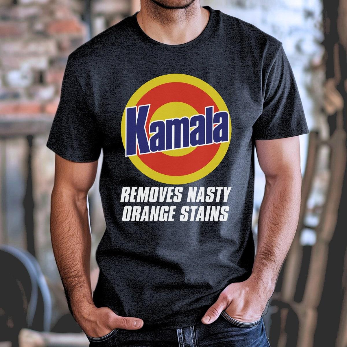 Kamala Removes Nasty Orange Stains Kamala Harris Merch Anti Trump Shirt 1