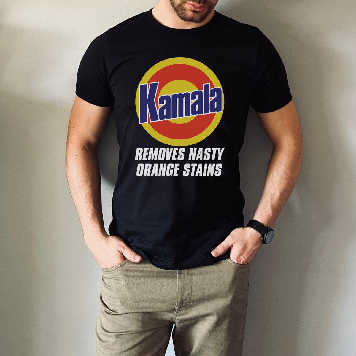 Kamala Removes Nasty Orange Stains Kamala Harris Merch Anti Trump Shirt 4