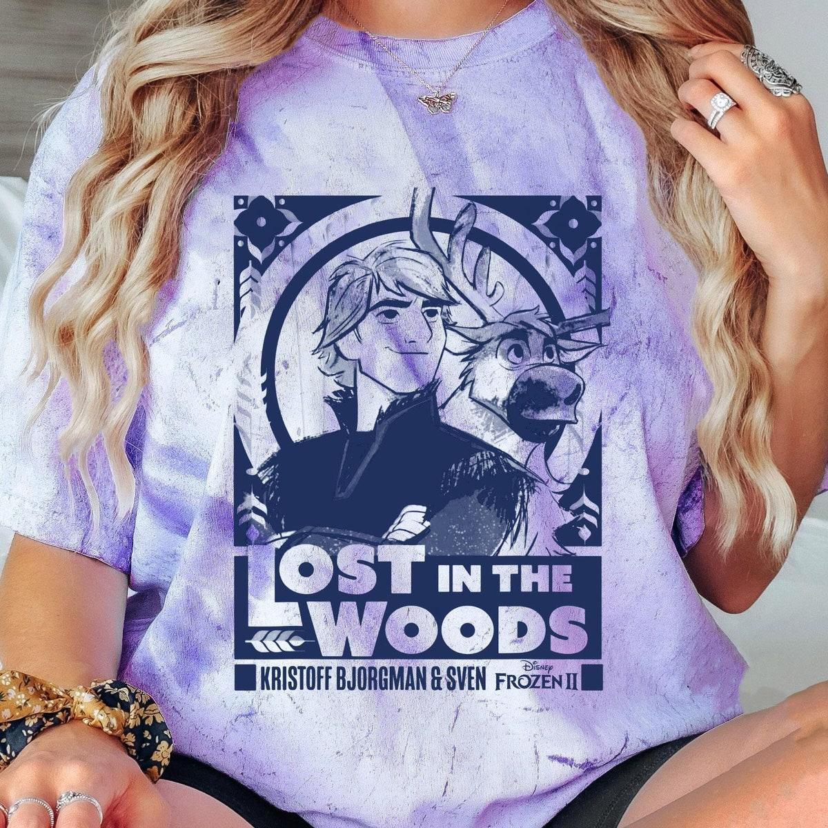 Kristoff And Sven Lost In The Woods Poster Shirt 6