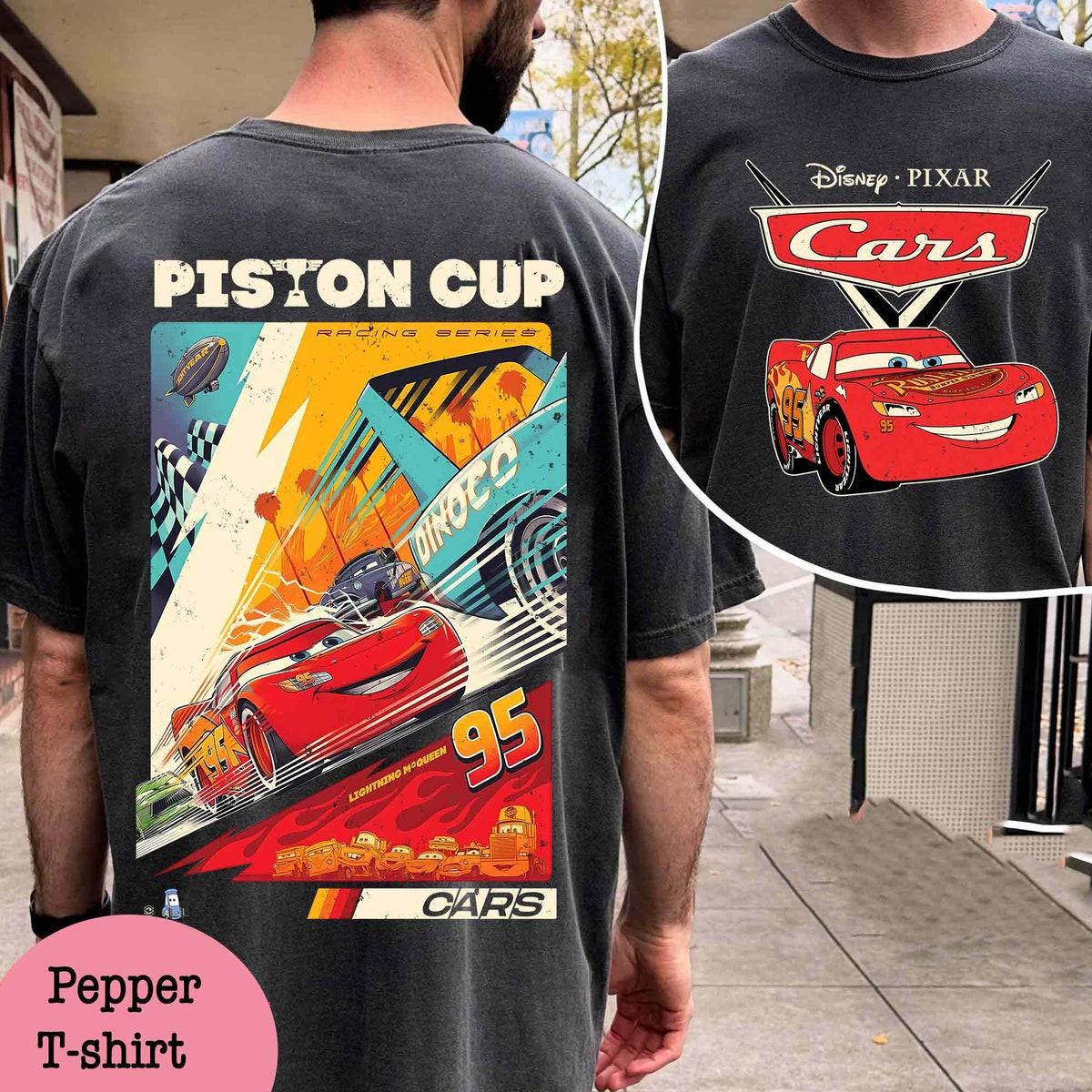 Lightning Mcqueen 95 Piston Cup Radiator Springs Shirt 2