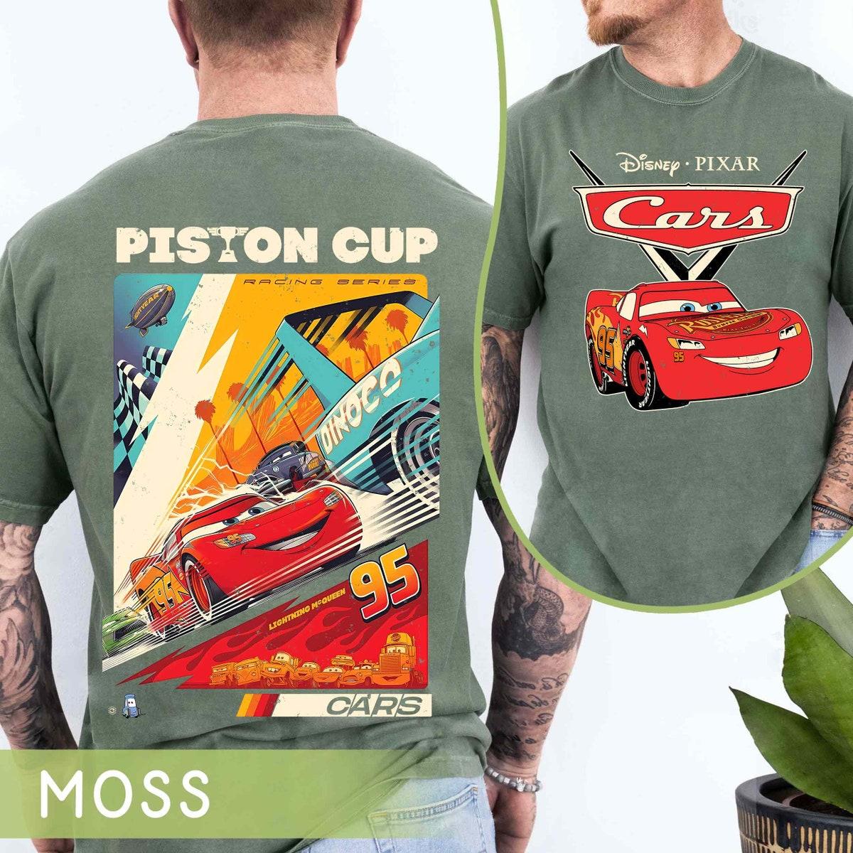 Lightning Mcqueen 95 Piston Cup Radiator Springs Shirt 3