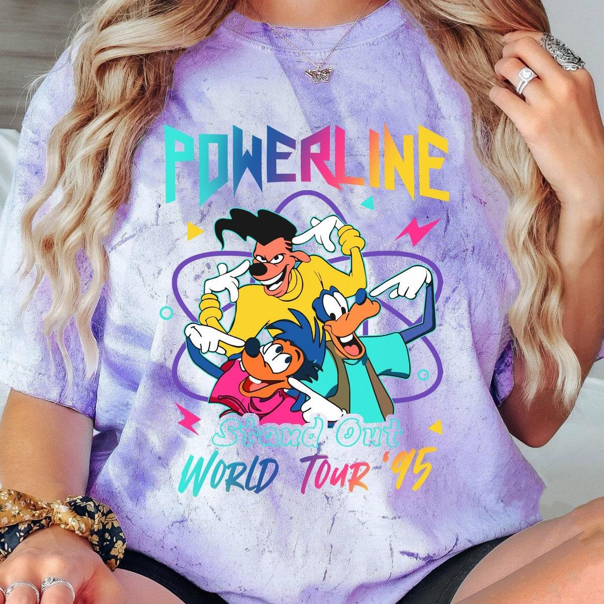 Max Goofy Powerline Stand Out World Tour 95 Blast Shirt 1