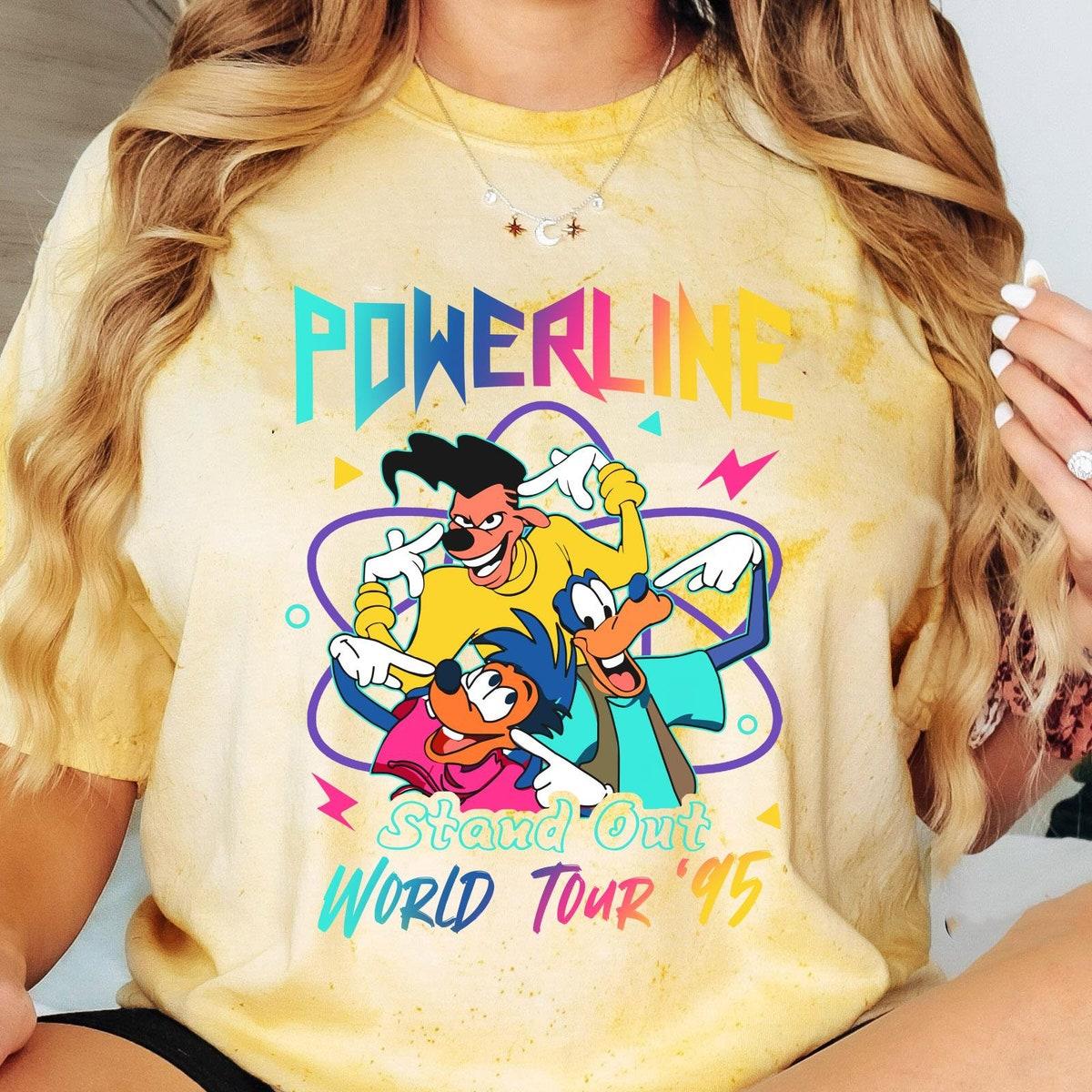 Max Goofy Powerline Stand Out World Tour 95 Blast Shirt 3