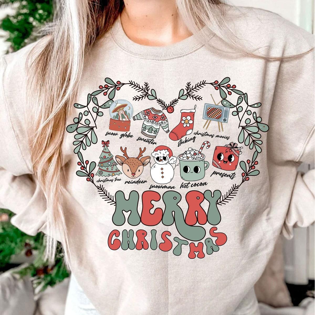 Merry Christmas Christmas Season Sweatshirts 1