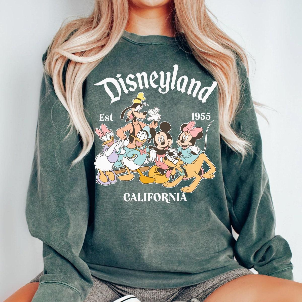 Mickey Friends Disneyland Est 1955 California Shirt 3