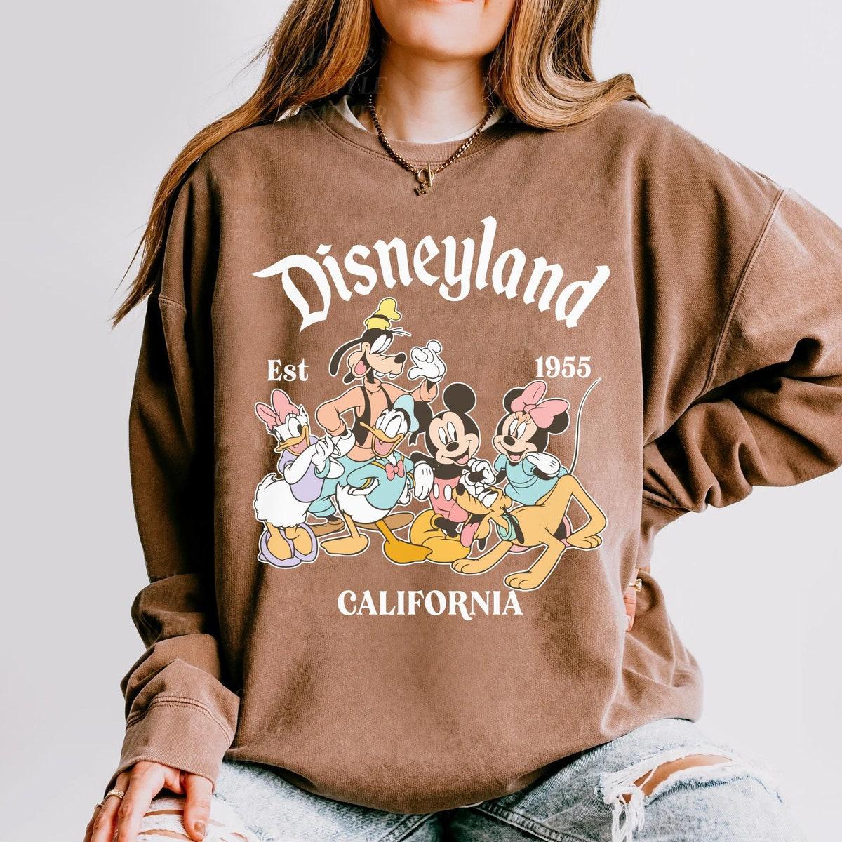 Mickey Friends Disneyland Est 1955 California Shirt 5