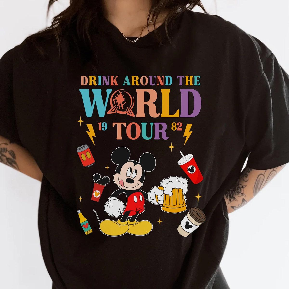 Mickey Mouse Drink Around The World Shirt 1