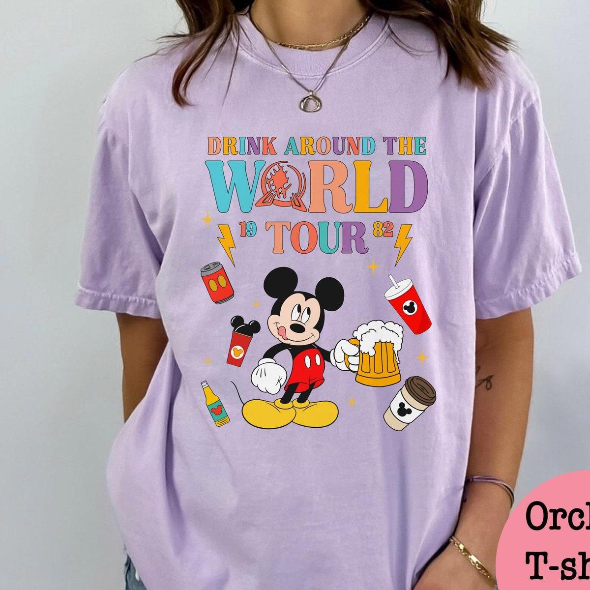 Mickey Mouse Drink Around The World Shirt 2