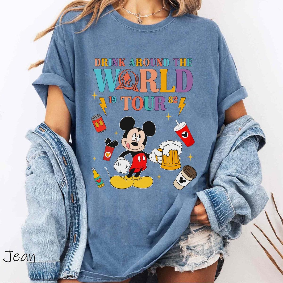 Mickey Mouse Drink Around The World Shirt 5