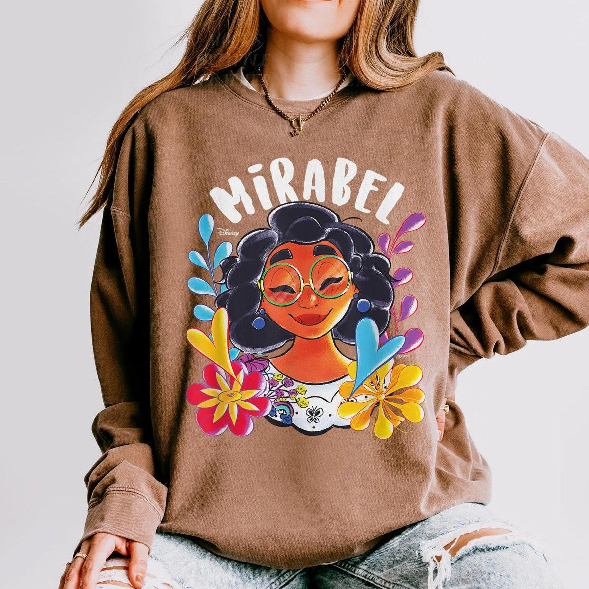 Mirabel Madrigal Portrait Floral Watercolor Shirt 5