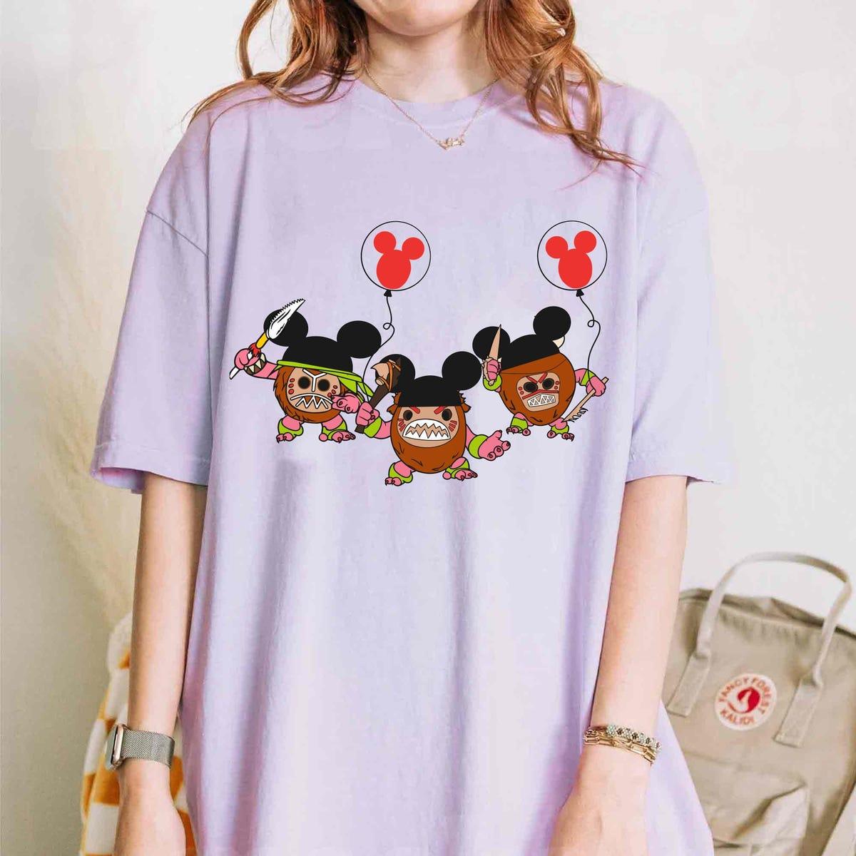 Moana Kakamora Wear Mickey Ears With Balloon Vacay Mode Shirt 3