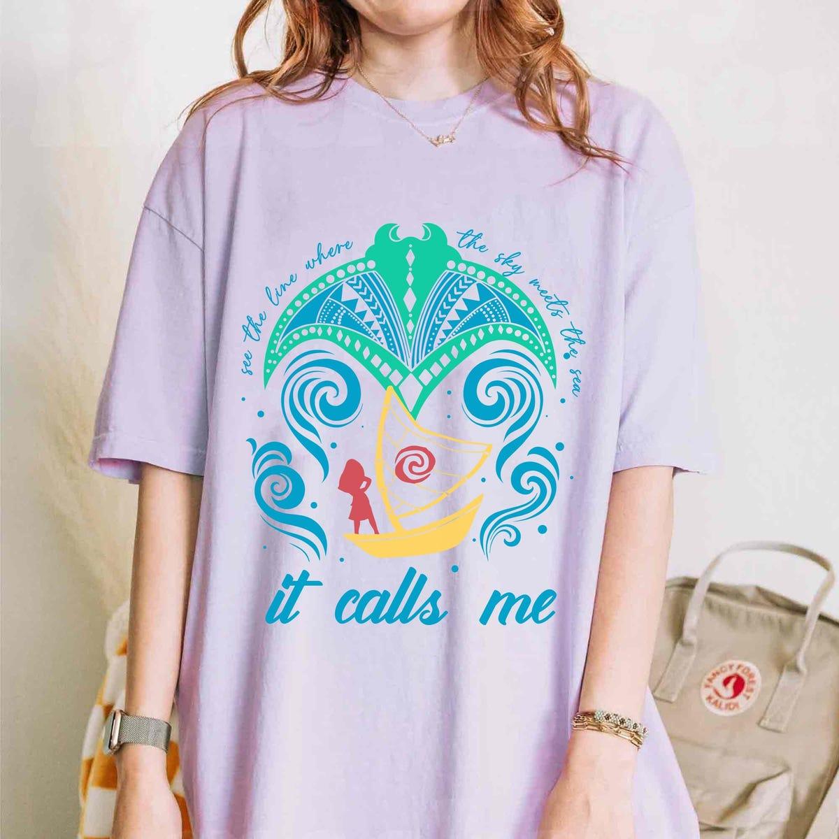 Moana See The Line Where The Sky Meets The Sea It Calls Me Shirt 6