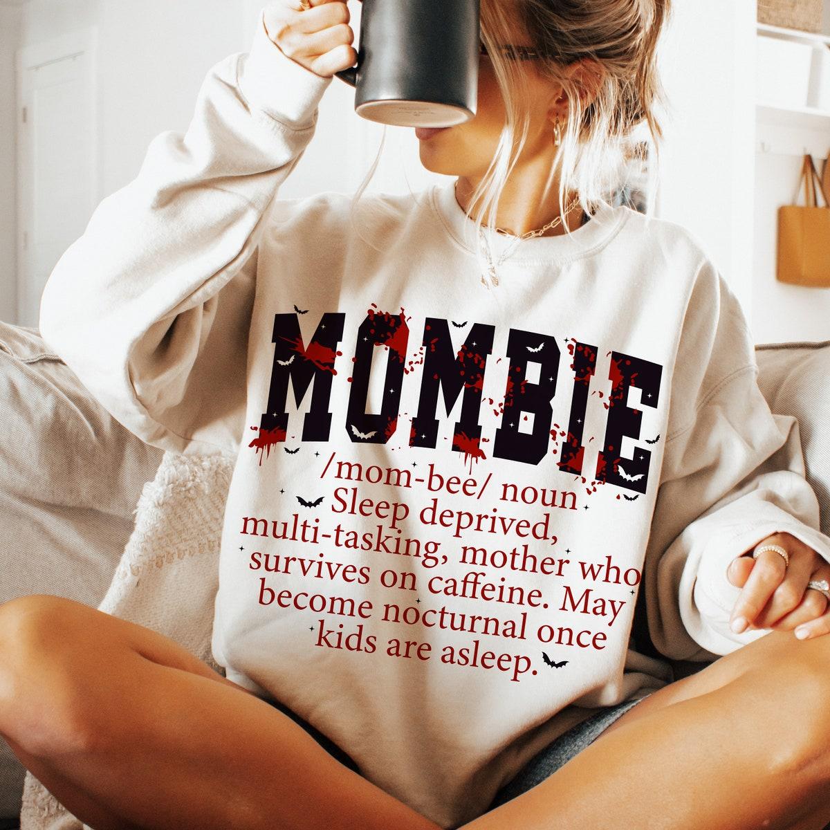 Mombie Mom Halloween Monster Spooky Mama Shirt 3