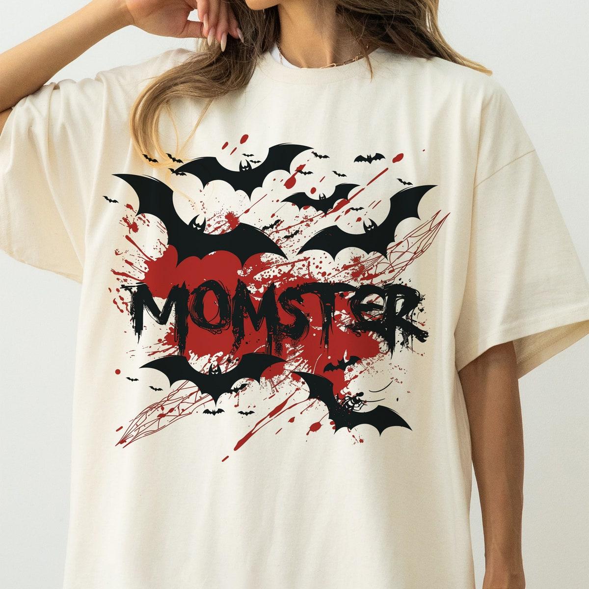 Momster Funny Halloween Mom Shirt 3