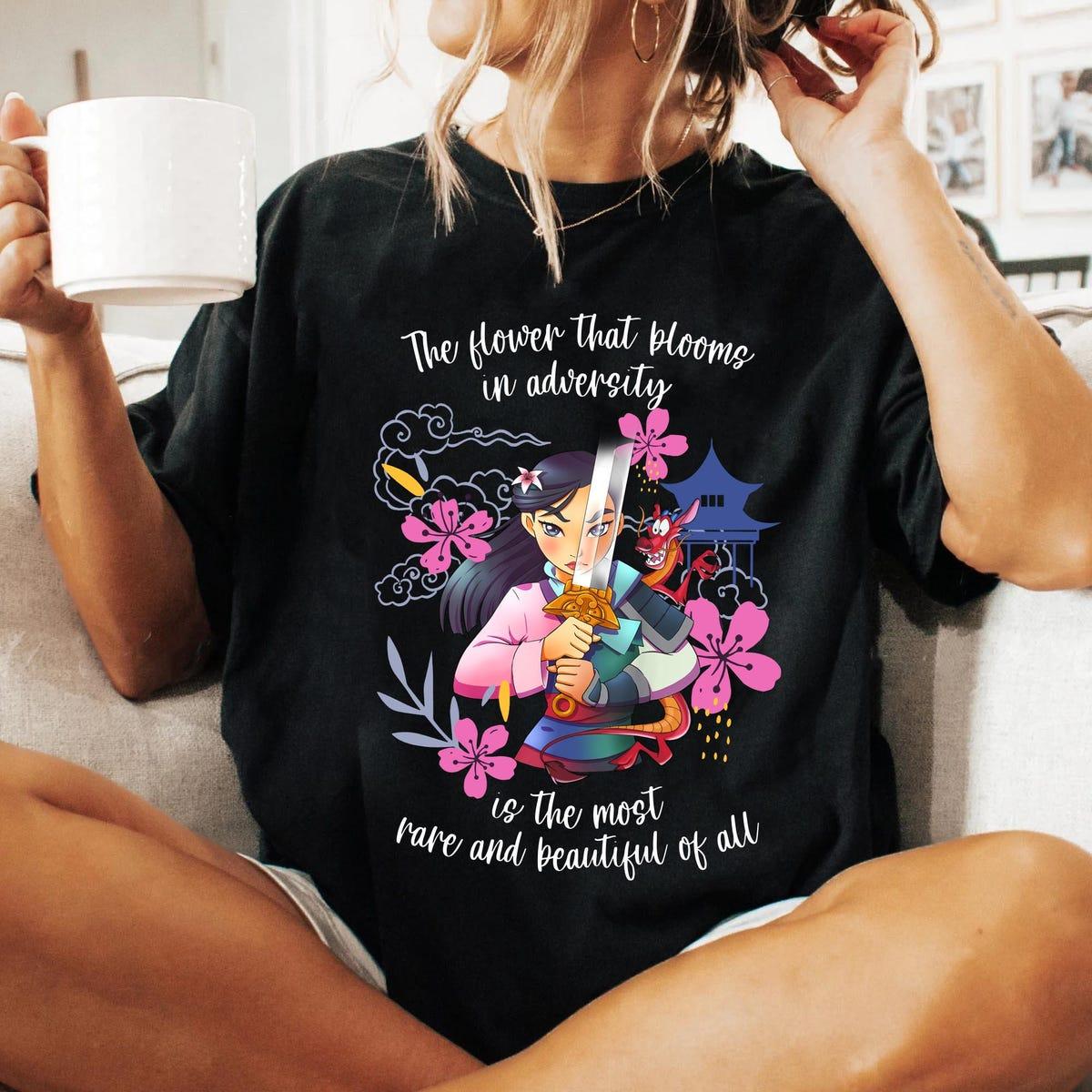 Mulan Mushu The Flower That Blooms In Adversity Shirt 2