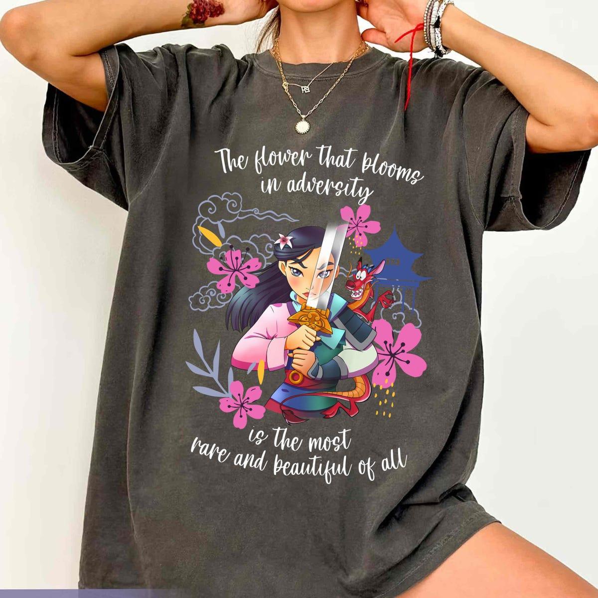 Mulan Mushu The Flower That Blooms In Adversity Shirt 5