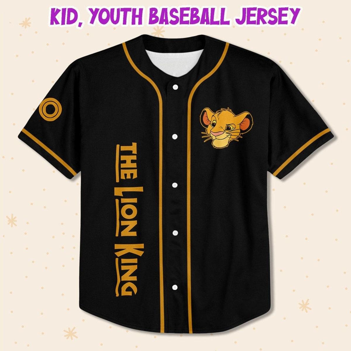 Personalize Disney The Lion King Sarabi And Simba Baseball Jersey 2