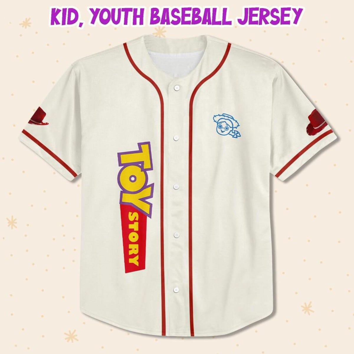 Personalize Jessie Toy Story Baseball Jersey 2