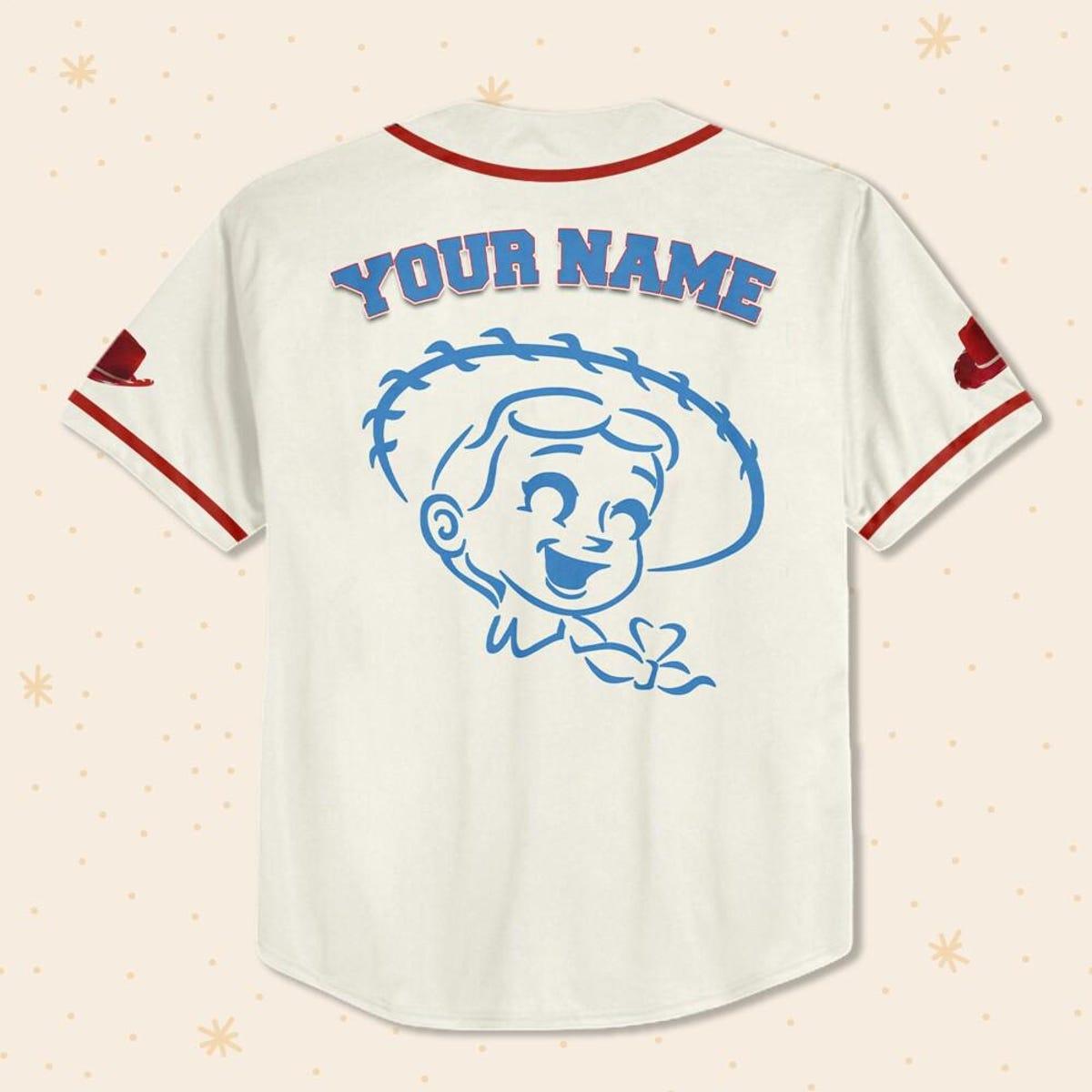 Personalize Jessie Toy Story Baseball Jersey 3