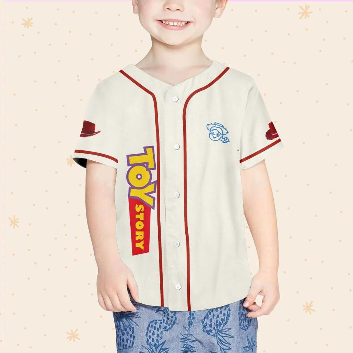 Personalize Jessie Toy Story Baseball Jersey 4