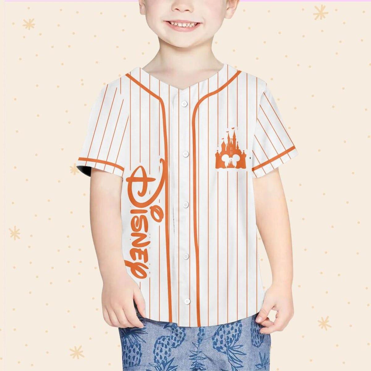 Personalize Pluto Dog Halloween Magic Kingdom Disneyland Baseball Jersey 4