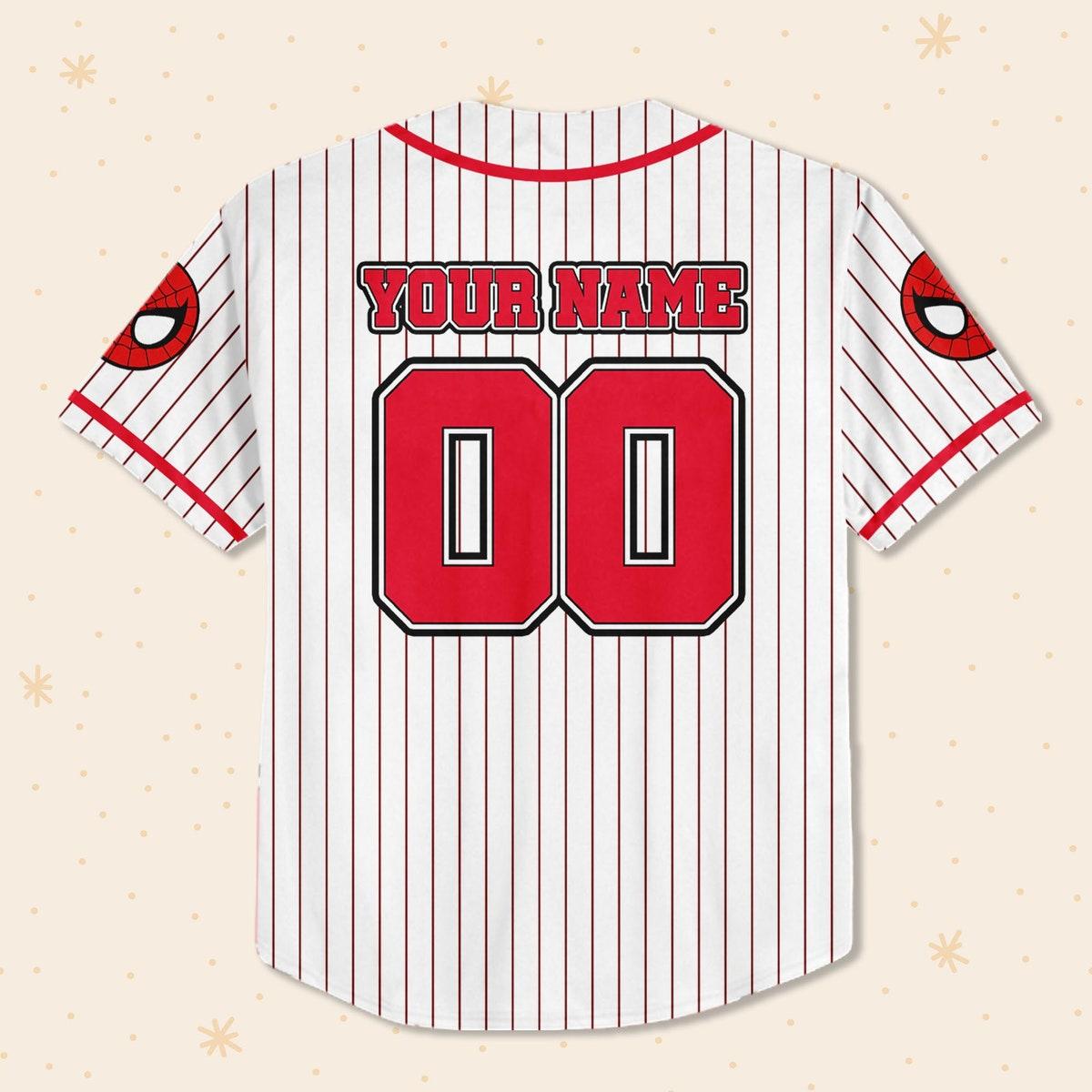 Personalize Spidey And His Amazing Friends Cute White Color Baseball Jersey 3