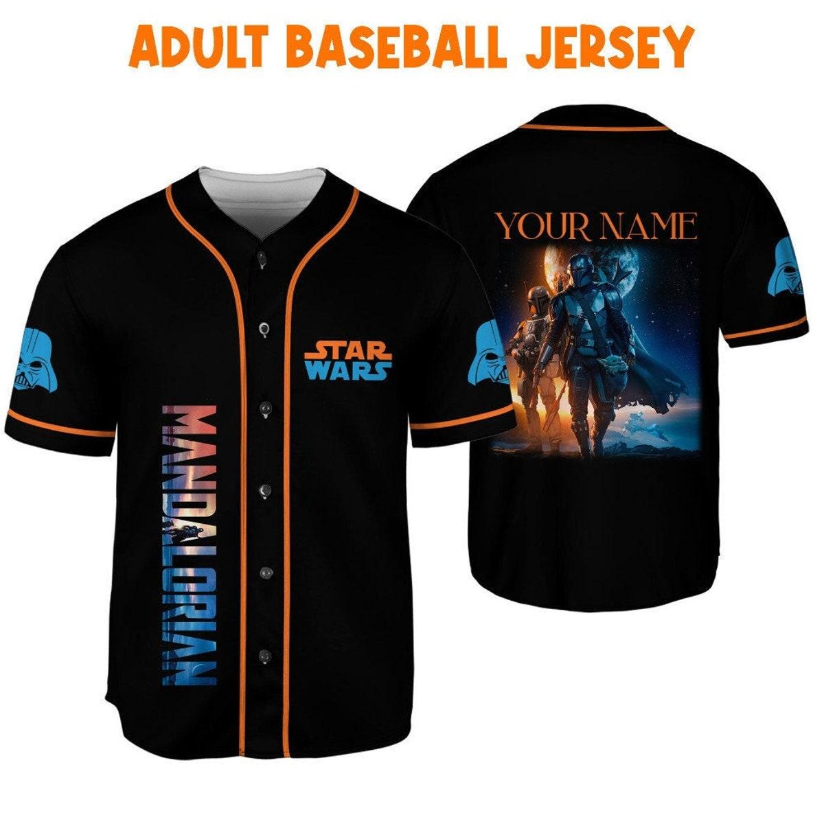 Personalize Starwars Mandalorian Baseball Jersey 6