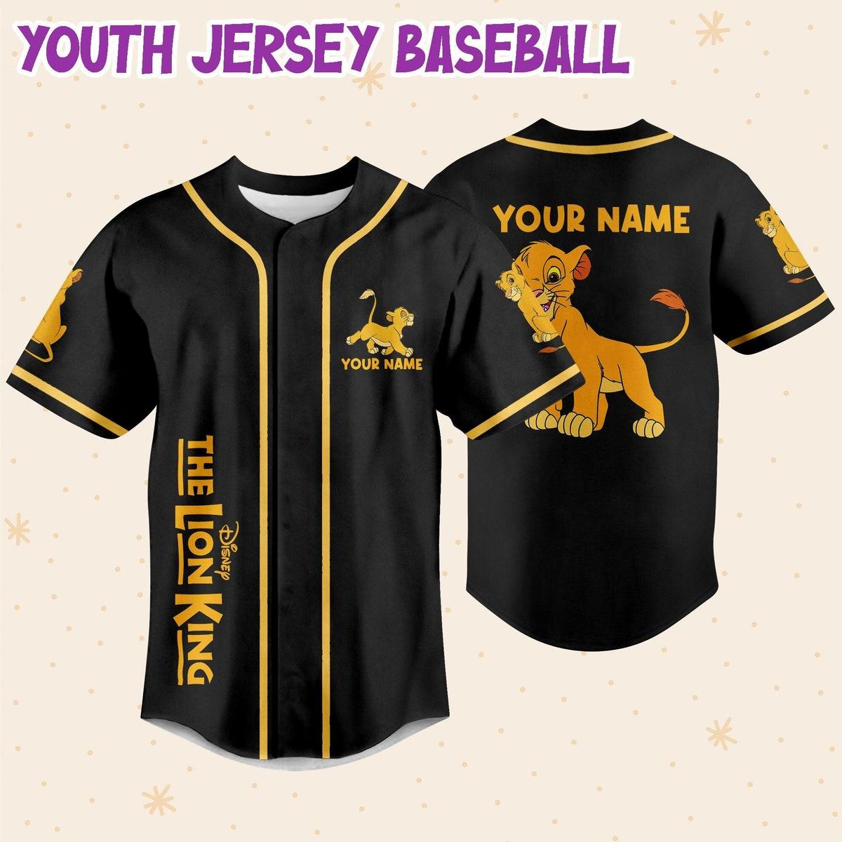 Personalize The Lion King Simba Lovely Baseball Jersey 5