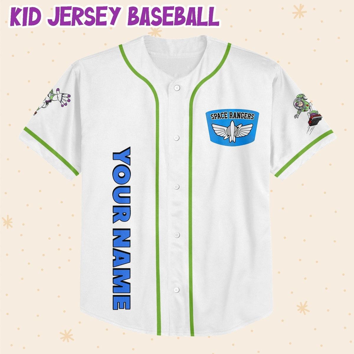 Personalize Toy Story Buzz Lightyear To Infinity And Beyond Baseball Jersey 2