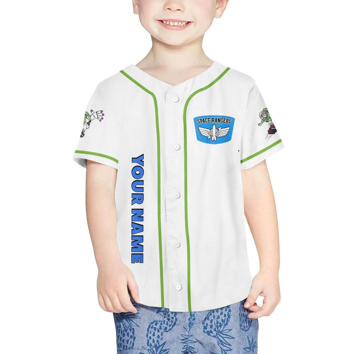 Personalize Toy Story Buzz Lightyear To Infinity And Beyond Baseball Jersey 4