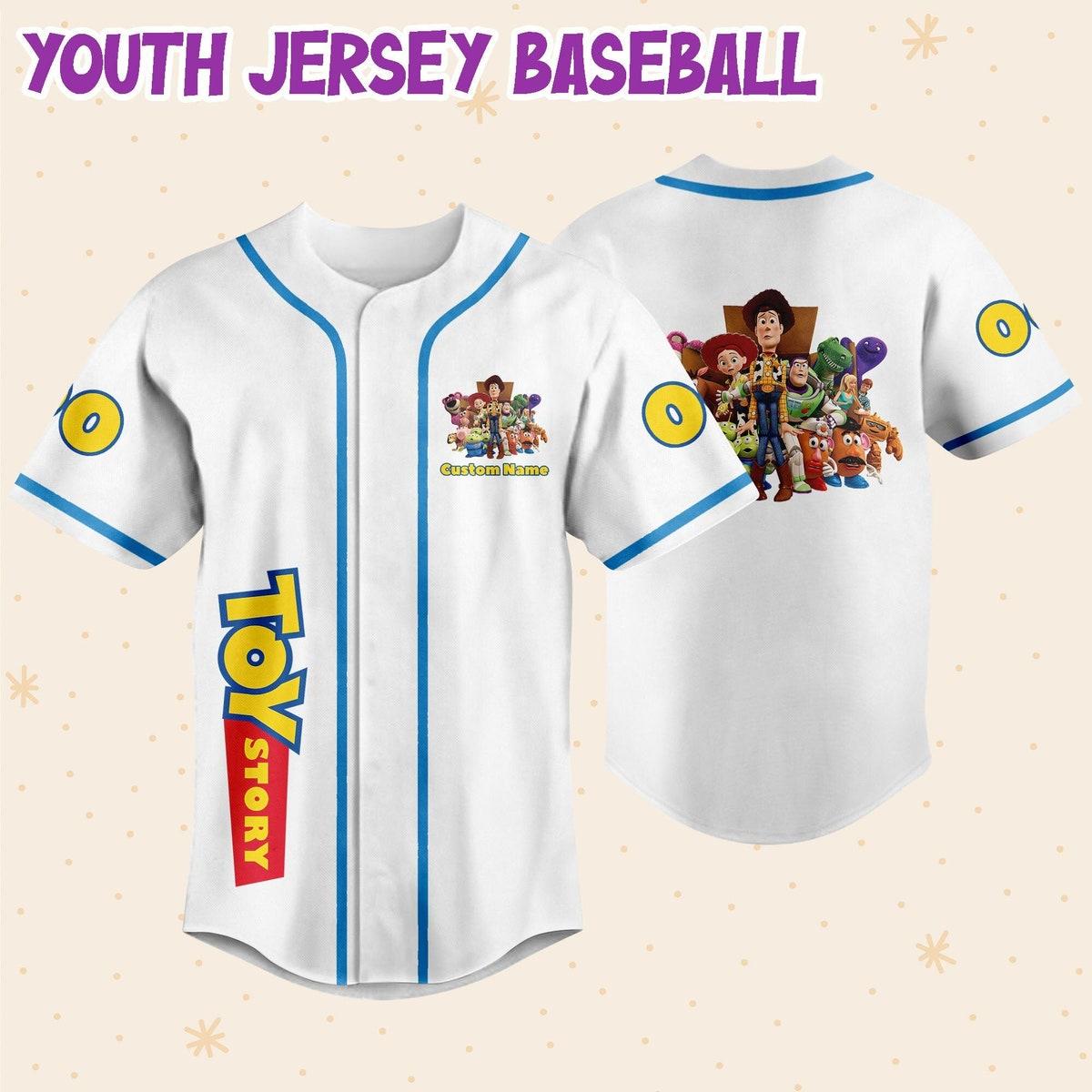 Personalize Toy Story Team Custom Disney Baseball Jersey 5