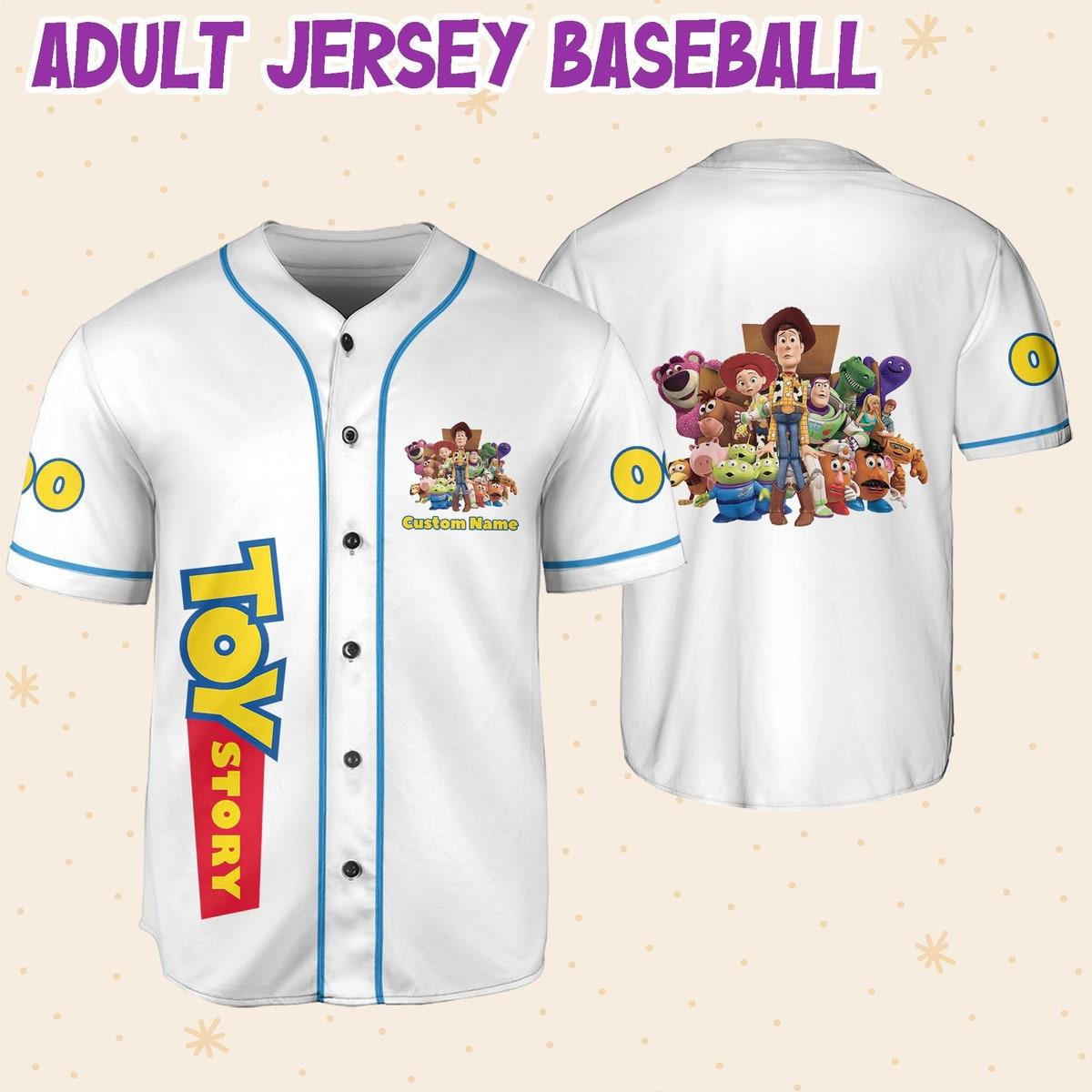 Personalize Toy Story Team Custom Disney Baseball Jersey 6