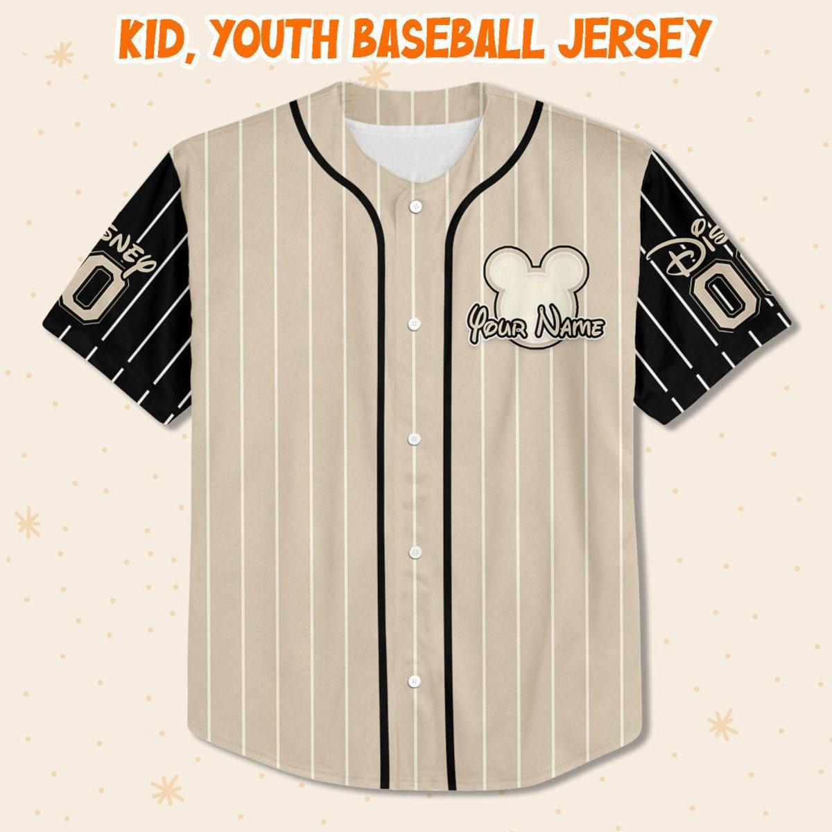 Personalize Vintage Mickey Mouse And Co 1928 Custom Name Disney Baseball Jersey 2