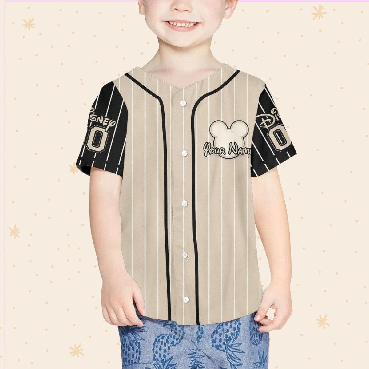 Personalize Vintage Mickey Mouse And Co 1928 Custom Name Disney Baseball Jersey 4