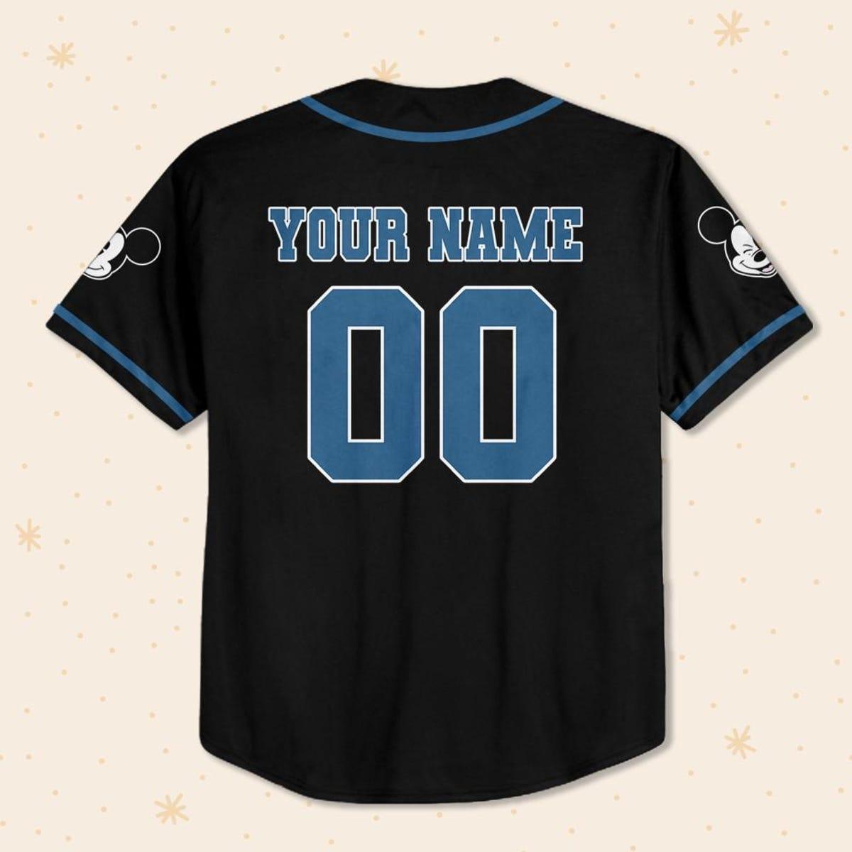 Personalize Walt Disney World Baseball Jersey 3