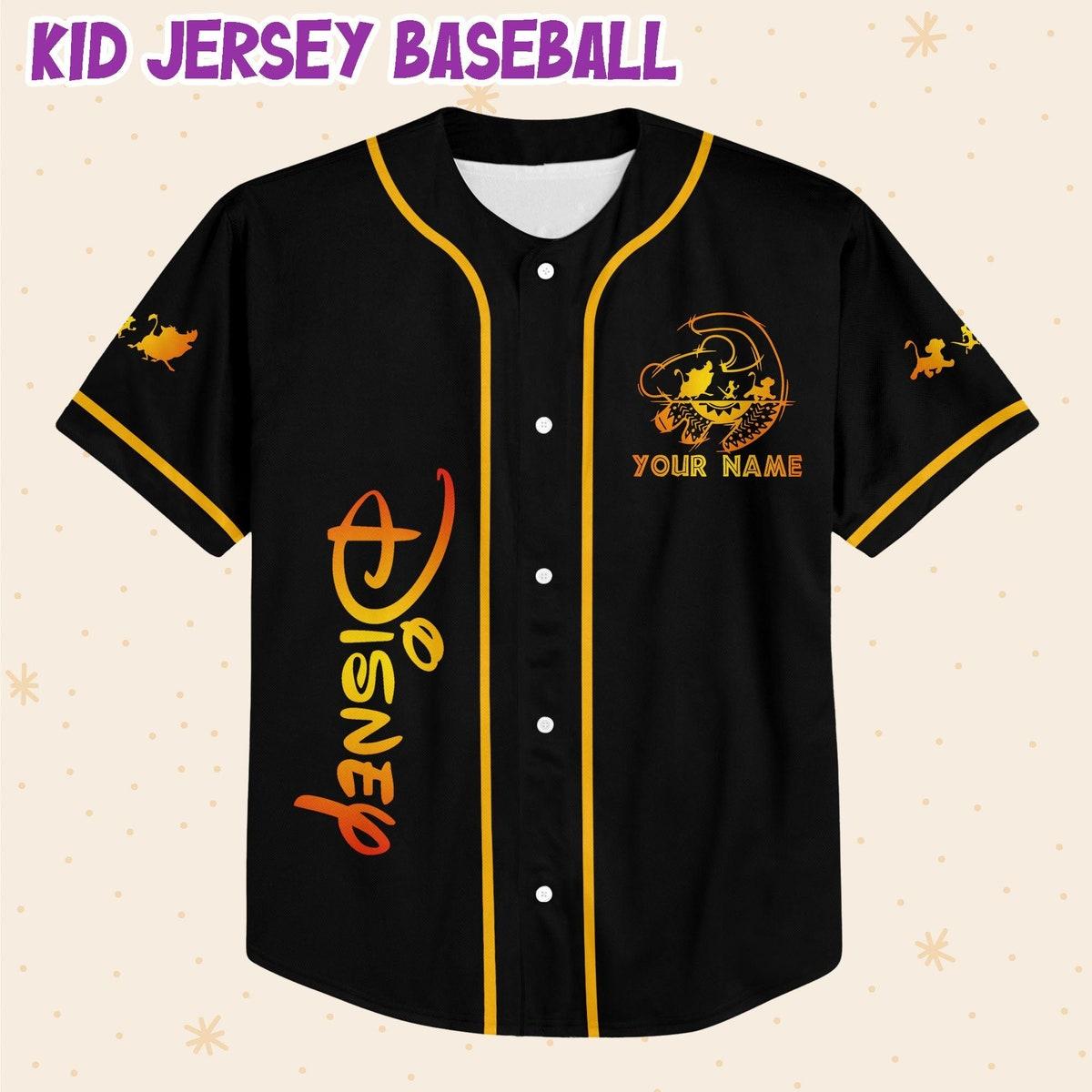 Personalized Disney The Lion King Hakuna Matata Baseball Jersey 2