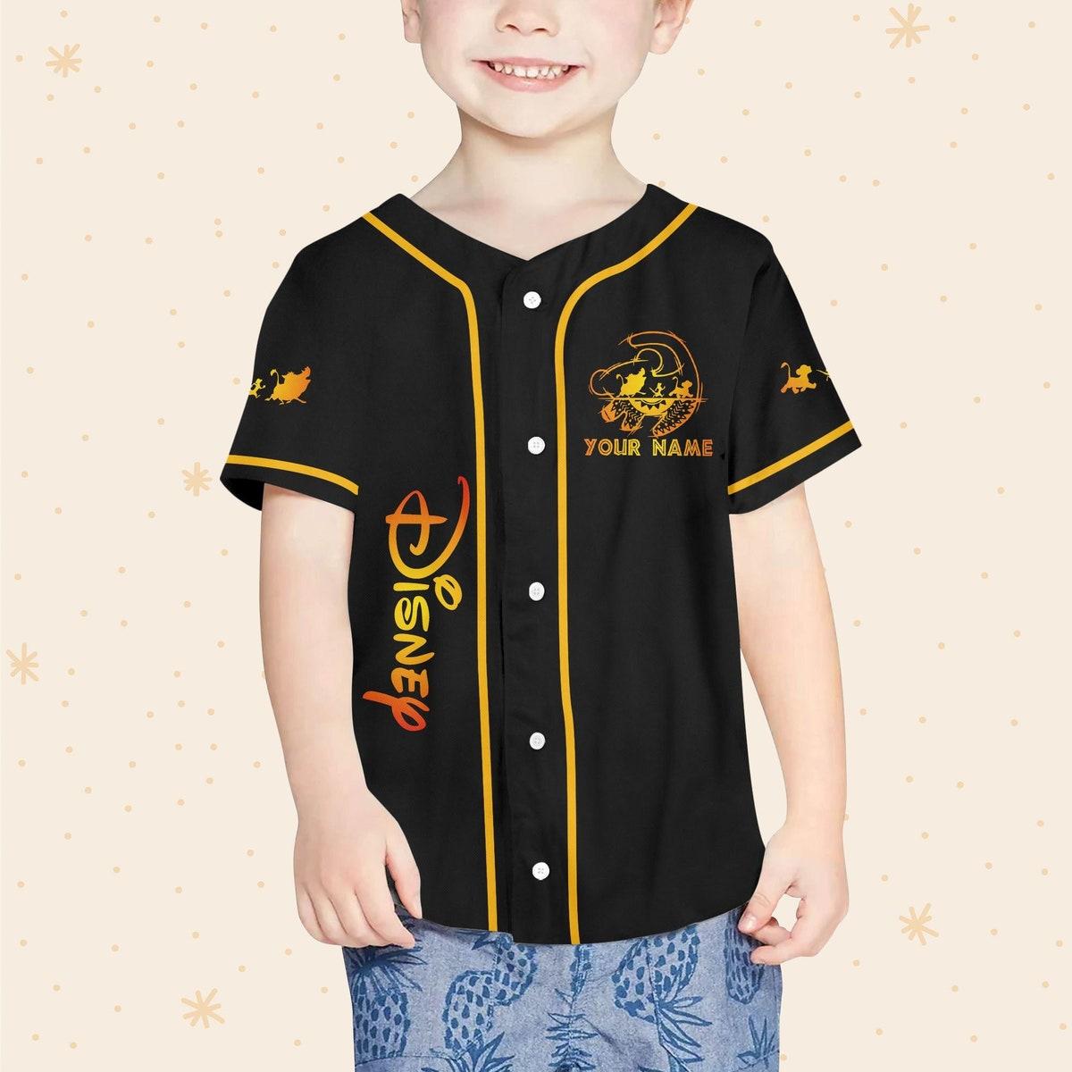 Personalized Disney The Lion King Hakuna Matata Baseball Jersey 4