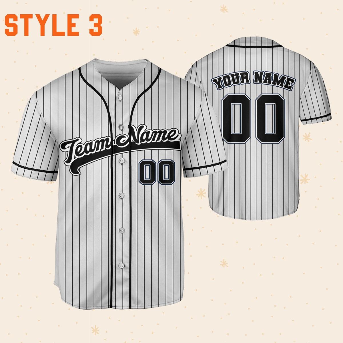 Personalized Name Custom Collection Baseball Jersey 4